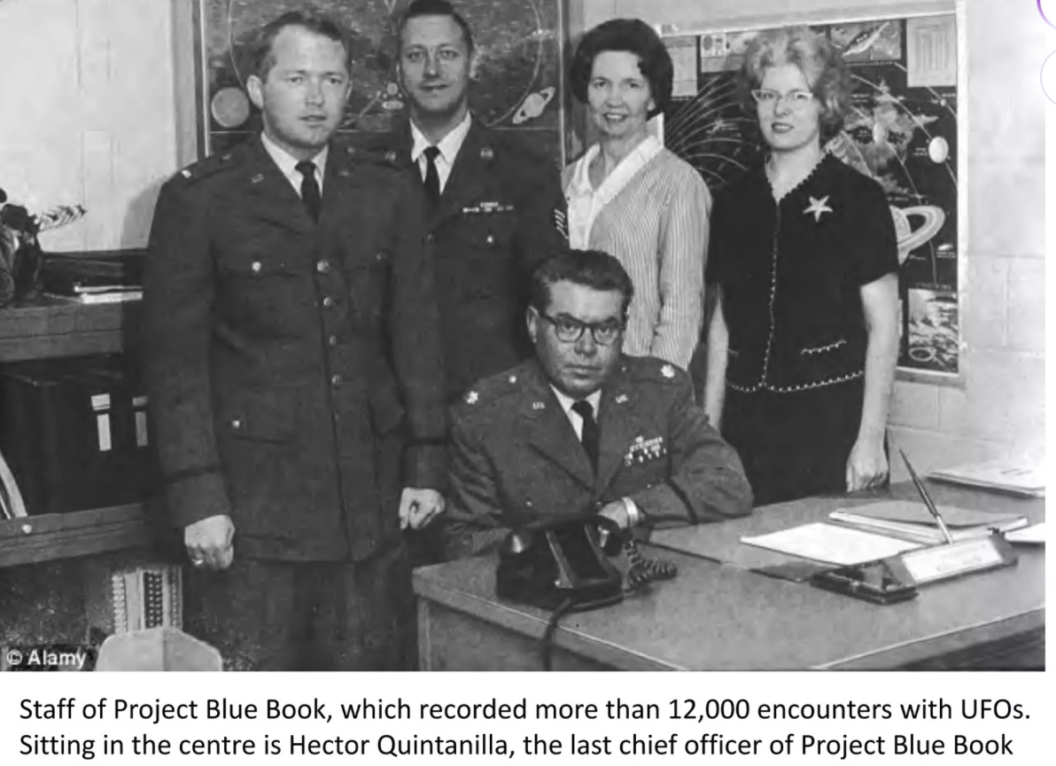 Project Blue Book — the U.S. Air Force UFO investigation that APRO sought to correct and outlast